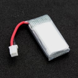 Lithium Ion Polymer Battery with Connector - 3.7v 260mAh