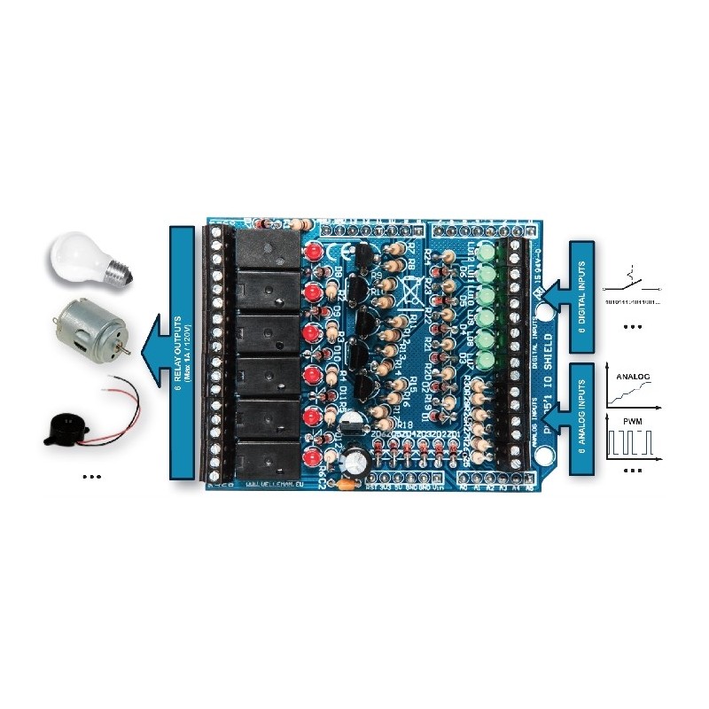 I/O Shield for Arduino