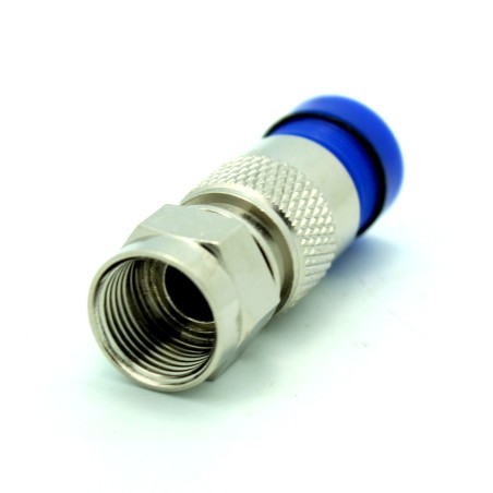 F-Type Male Plug Compression Connector Adapter For RG6 Coax