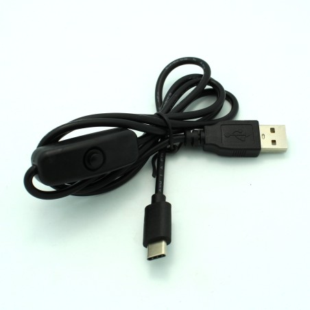 USB C Cable with ON/OFF Button