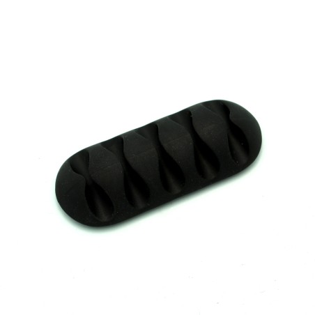 Silicone Cable Organizer - 5 Slot