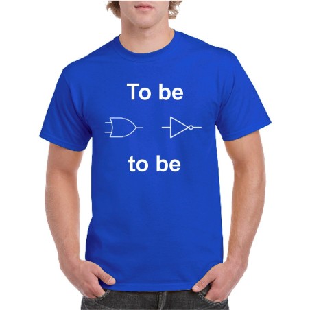 To Be Or Not To Be Digital Logic T-Shirt