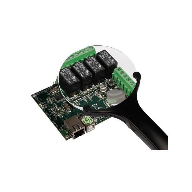 Illuminated LED Magnifier 2.5x with 4x Bifocal Lens