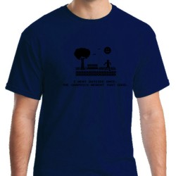 I Went Outside Once, The Graphics Weren't That Good T-Shirt