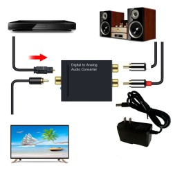 Optical to RCA Converter Box