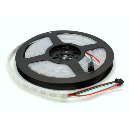 High Density RGB LED Strip - Addressable 4m (NeoPixel Compatible, WS2812, Waterproof)