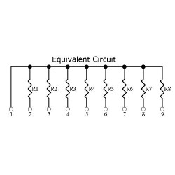 Resistor Network / Resistor Array - 10K Ohm 