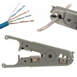 UTP/STP Cable Stripper for Round or Flat Cable