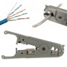 UTP/STP Cable Stripper for Round or Flat Cable