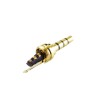 Gold 4 Pole Audio Plug