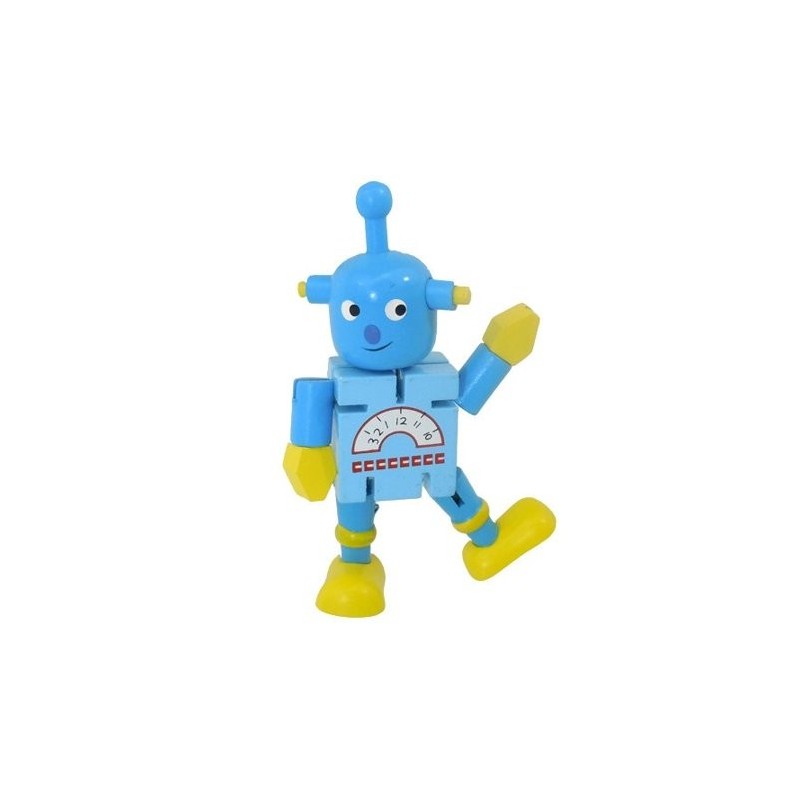 Robot Buddy Wooden Posable Figure