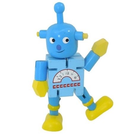 Robot Buddy Wooden Posable Figure