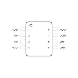 Op Amp (Operational Amplifier): TL072CP