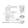30mm Arcade Button SPDT