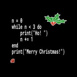 Ho Ho Ho Programmer Code Holiday T-Shirt