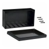 Black ABS Project Box: 5.3" x 2.9" x 1.9"