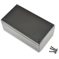 Black ABS Project Box: 5.3" x 2.9" x 1.9"