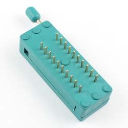 20 Pin ZIF Socket (Zero Insertion Force)