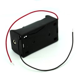 Single D Battery Holder with Wires