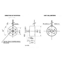 Solar Motor 0.5V - 4V / 30mA / 3500 rpm