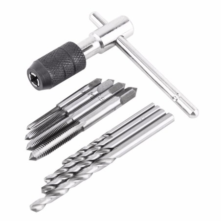 Metric Tap Set: Hand Tap Threading M3, M4, M5, M6