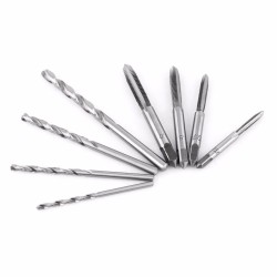 Metric Tap Set: Hand Tap Threading M3, M4, M5, M6