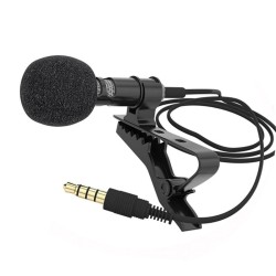 Lapel Microphone 3.5mm 1/8"