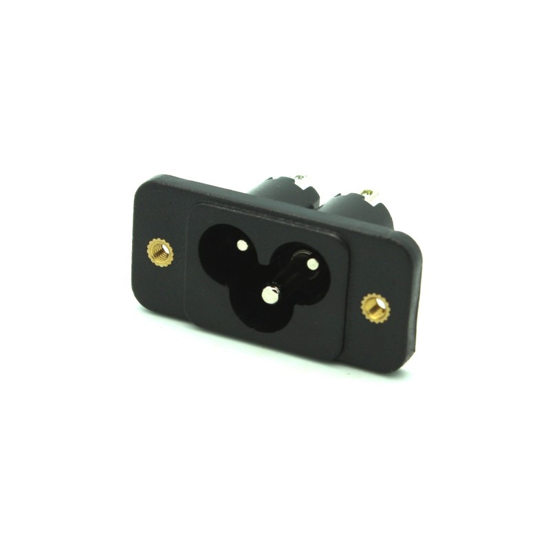 Male Power Connector: IEC 320 C5 / C6