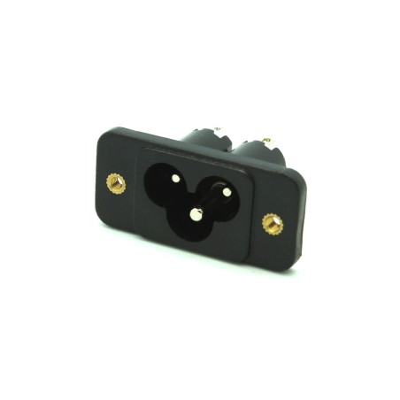 Male Power Connector: IEC 320 C5 / C6