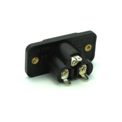Male Power Connector: IEC 320 C5 / C6