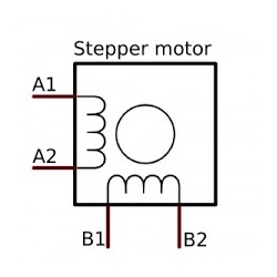 NEMA 17 Stepper Motor with Detachable Wires: 12V