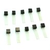 Transistor Set: 2N2222, 2N3904, 2N3906, 2N2907, BC337, BC327, S8050, S8550, A1015, C1815