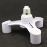 3 to 1 Light Bulb Socket Splitter