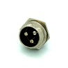 Male Round 3 Pin Connector