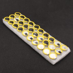 30 Pack CR1220 Battery with Tabs
