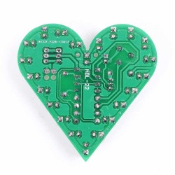 Flashing Hearts Soldering Kit