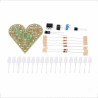 Flashing Hearts Soldering Kit