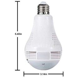 Nanny Cam Light Bulb Hidden Camera with App