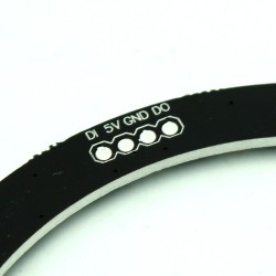 3.5 inch 24 x WS2812 5050 RGB LED Ring with Integrated Drivers (Neopixel Compatible)