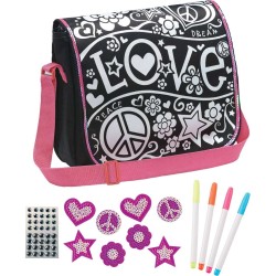 Sparkle 'n Sequin DIY Messenger Bag