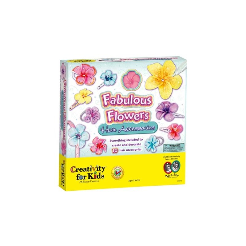 Fabulous Flowers DIY Hair Accessories