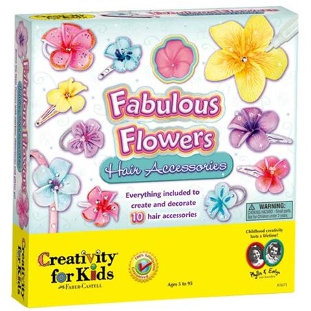Fabulous Flowers DIY Hair Accessories