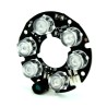 Infrared LED Ring Attachment for Raspberry Pi NoIR Camera