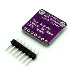 RGB Color Sensor with IR filter and White LED - TCS34725
