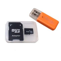 8GB Micro SD Card Preloaded with NOOBS for Raspberry Pi