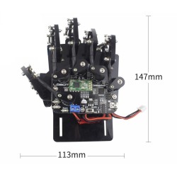 Open Source Somatosensory Glove Wearable Mechanical Exoskeleton