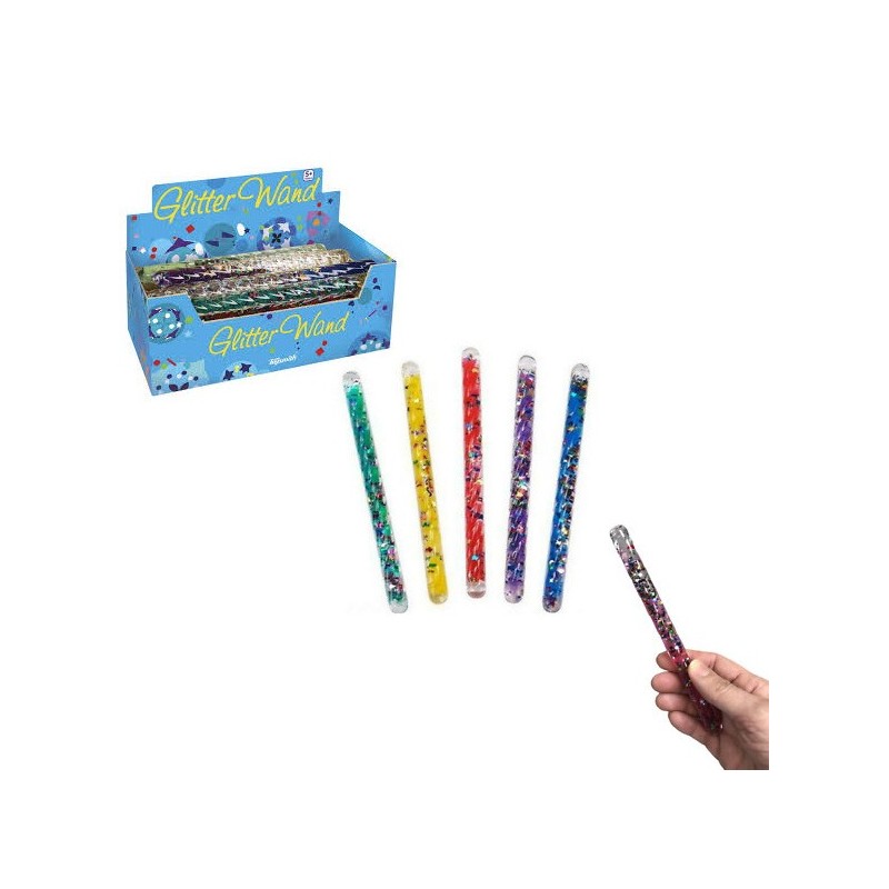 Aqua Glitter Wand