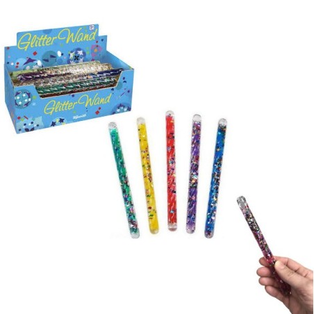 Aqua Glitter Wand
