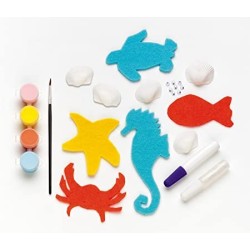Beach Buddies Shell Crafts