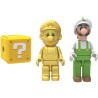 Golden Mario, Fire Luigi & Mystery Figure